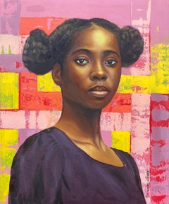 Threshold (Quiete) - XXI secolo, Contemporaneo, Figurativo, Ritratto, Moderno