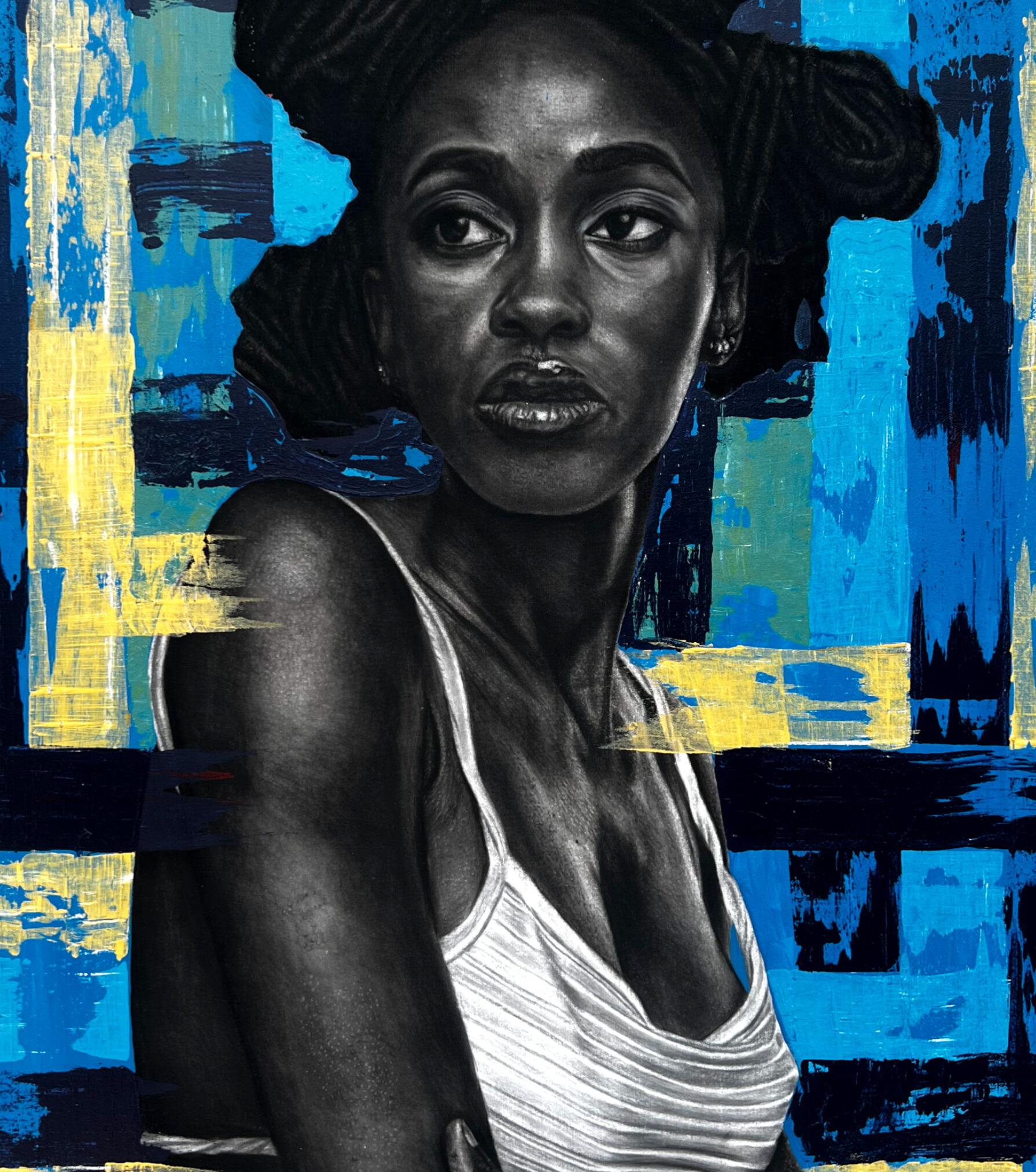 Procedimiento de envío
Se envía en un tubo bien protegido.
Esta obra es única, no es un grabado ni otro tipo de copia.
Acompañado de un Certificado de Autenticidad.

Sobre el artista
Adebayo Taiwo, natural del estado nigeriano de Kwara, nació y