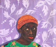 "Self Love" - Dipinto acrilico su tela, espressionista, XXI secolo