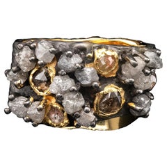 Adeitiy Imperishable Universe Cocktail Ring Made with Recycled Sterling Silver