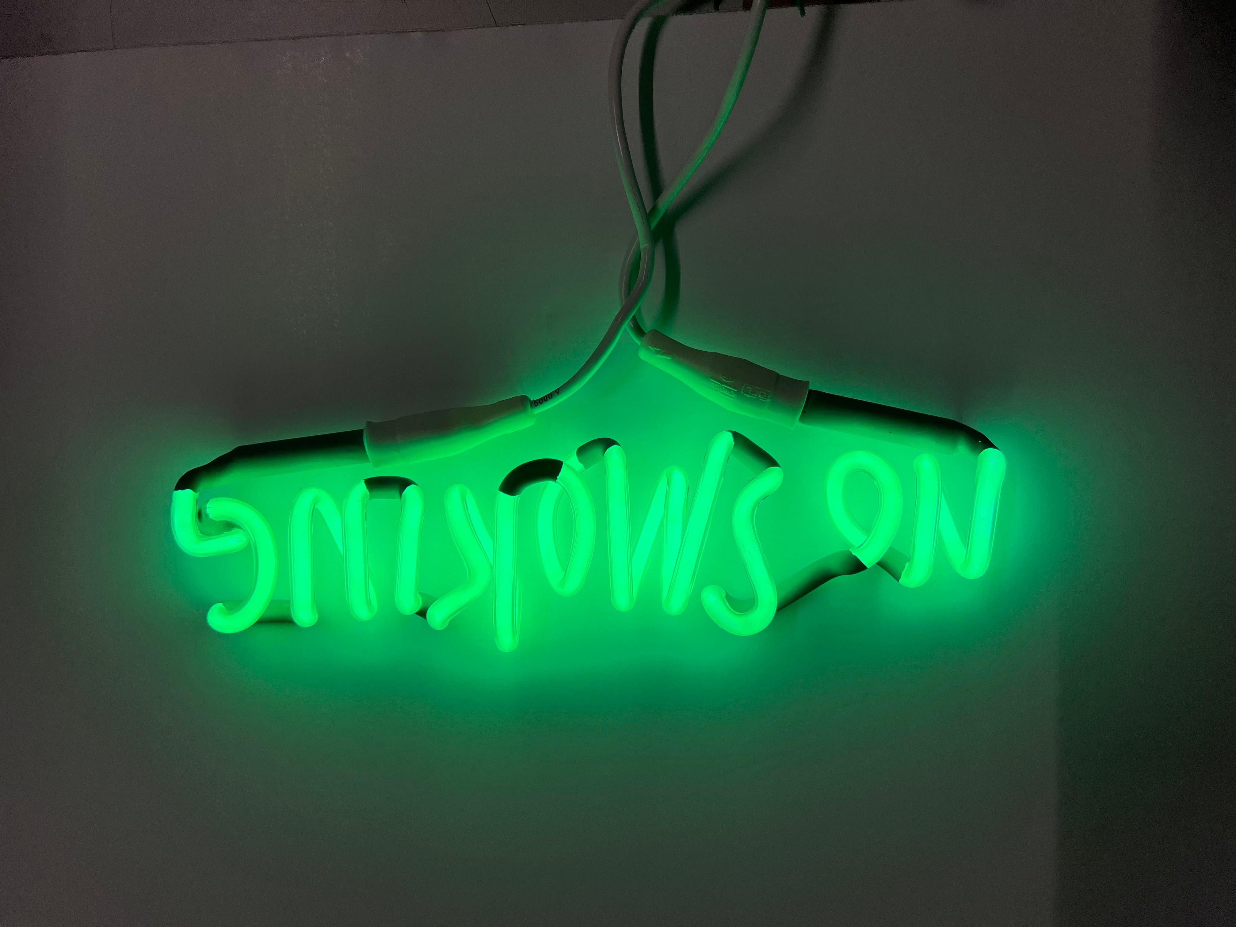 Adel Abdessemed, No Smoking - Limited Art Edition, Neon Light, Multiple, Design For Sale 9