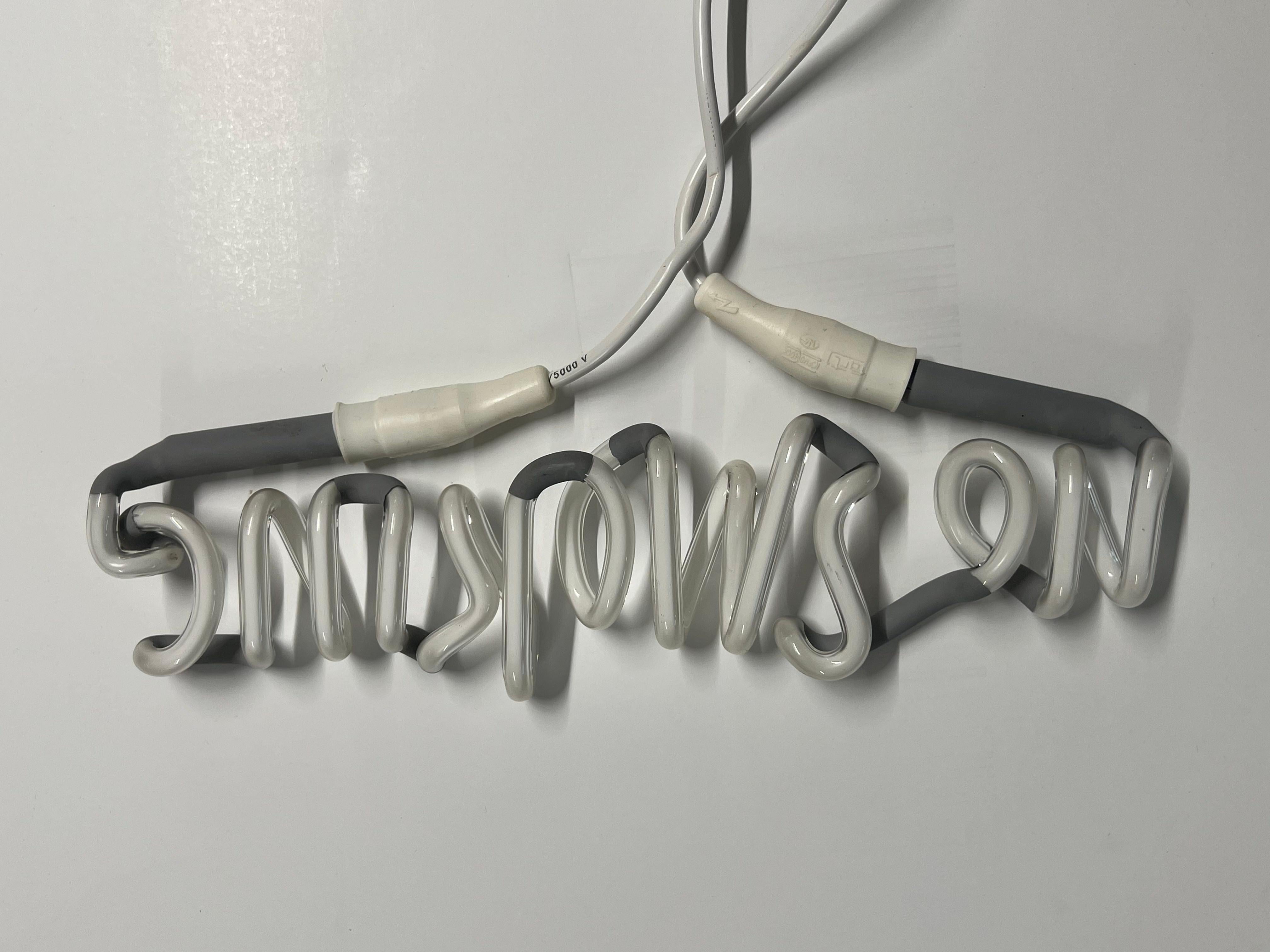 Adel Abdessemed, No Smoking - Limited Art Edition, Neon Light, Multiple, Design For Sale 6