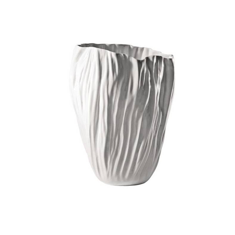 Adelaide IV Small White Vase by Xie Dong for Driade For Sale