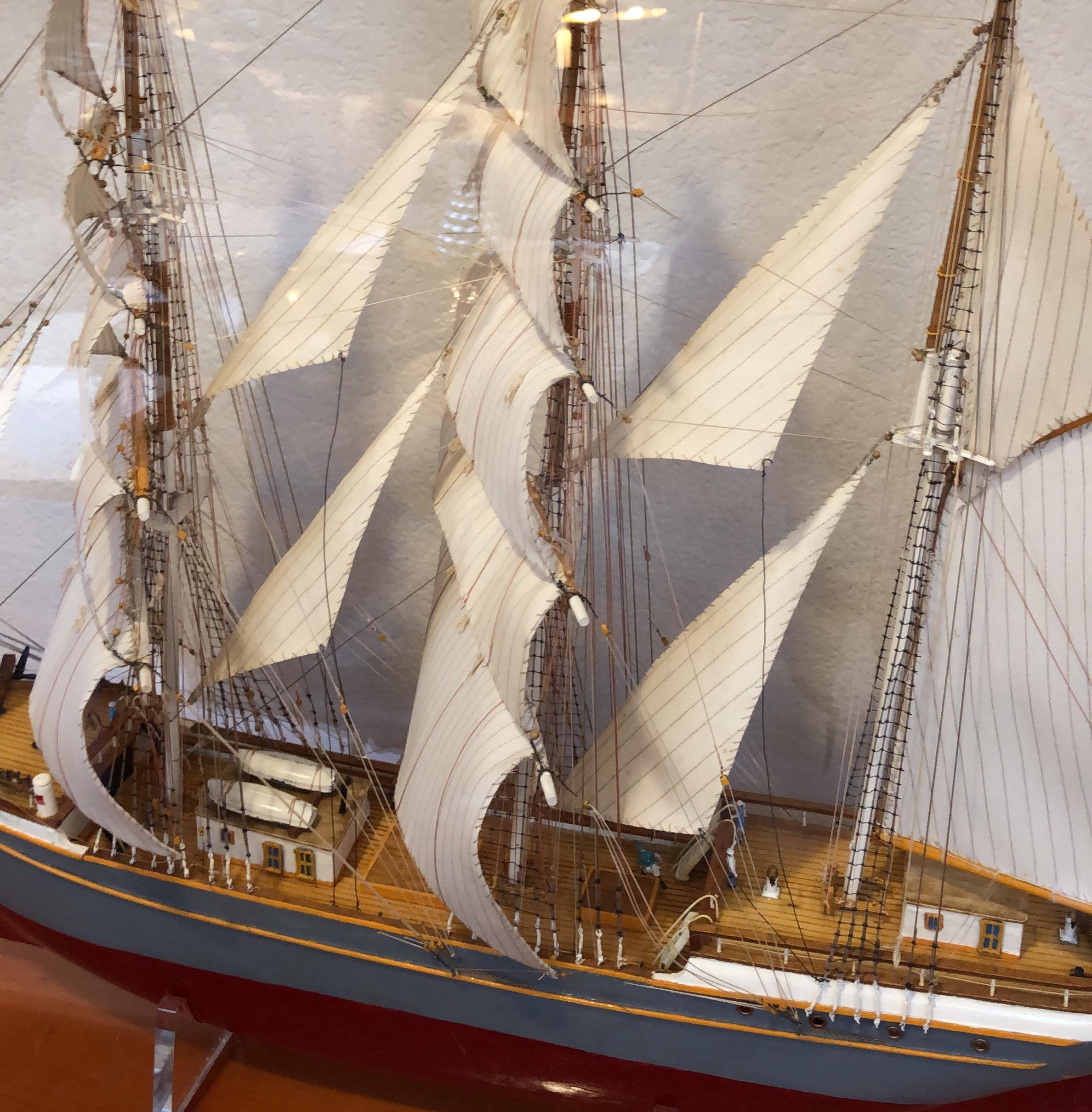 Adelaide Sailing Ship Model and Display im Angebot 6