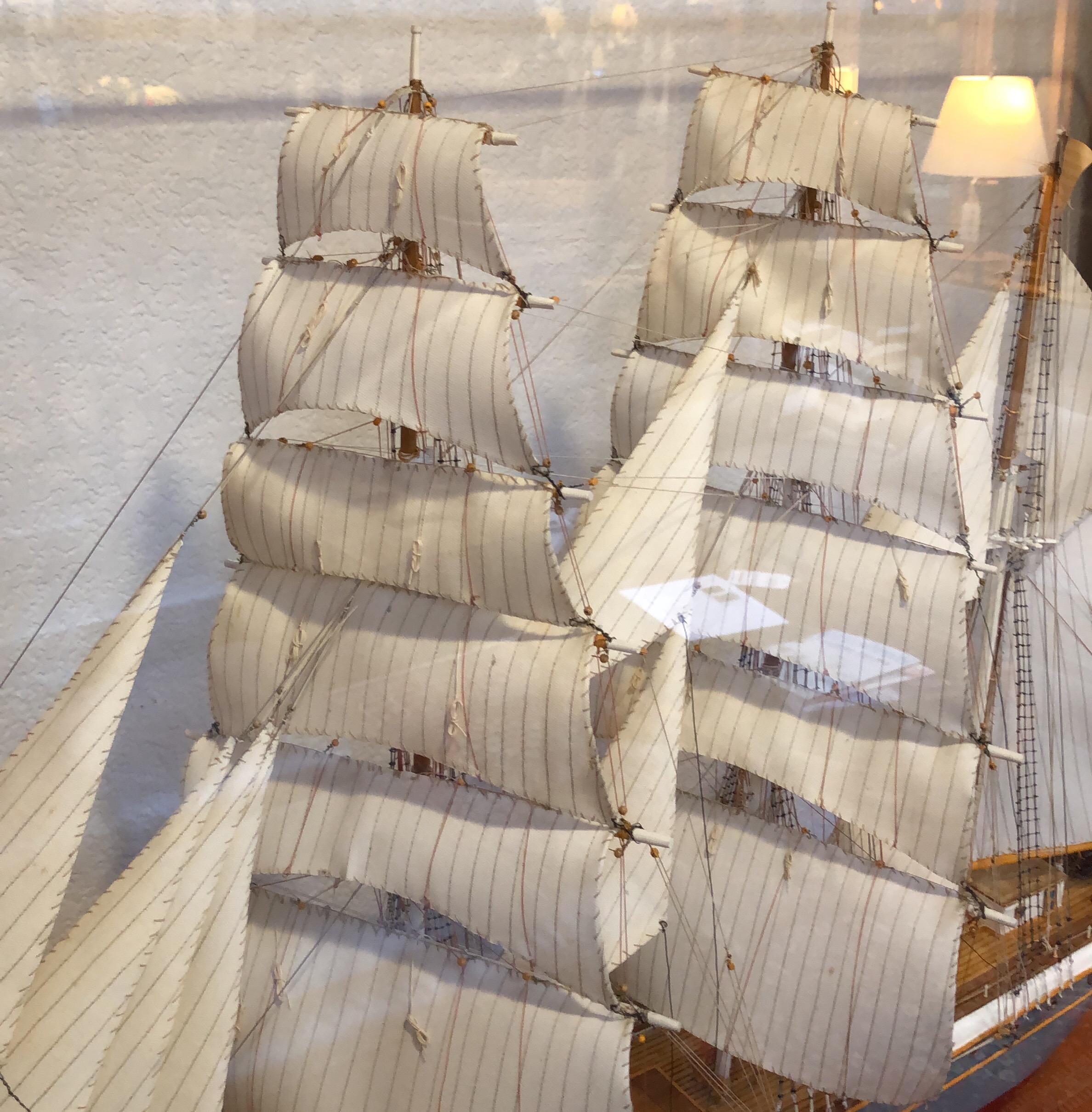 Adelaide Sailing Ship Model and Display im Angebot 10