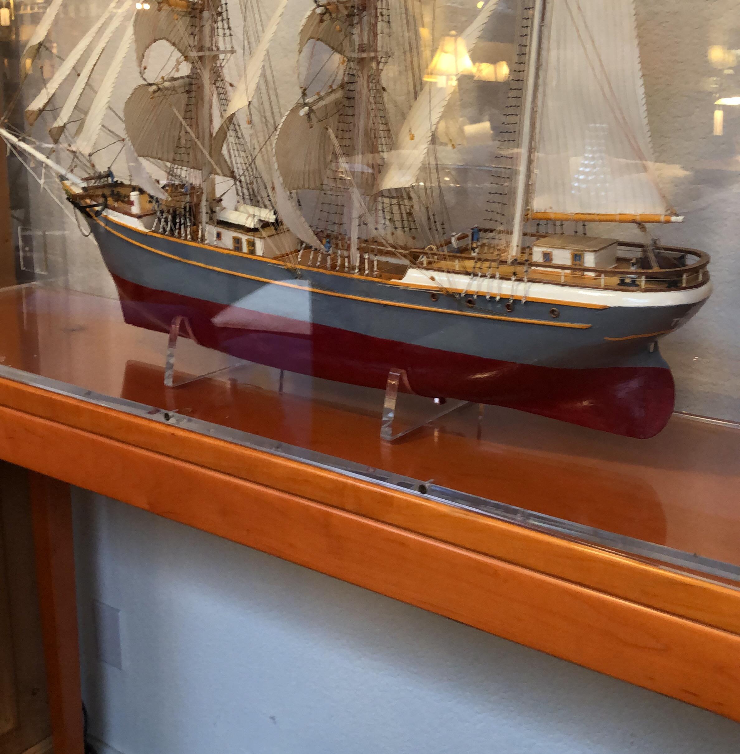 Adelaide Sailing Ship Model and Display im Angebot 12