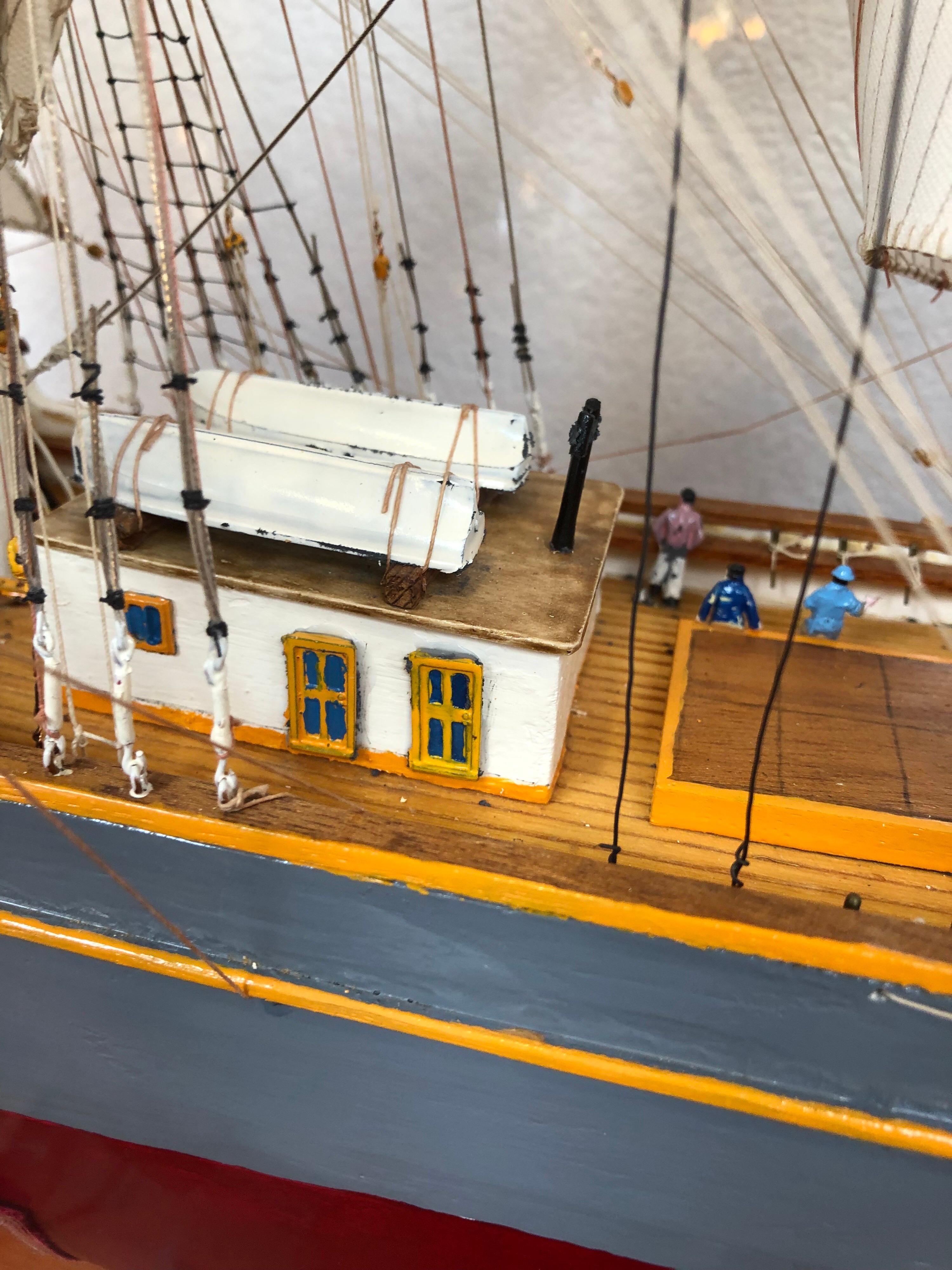 Adelaide Sailing Ship Model and Display im Angebot 2
