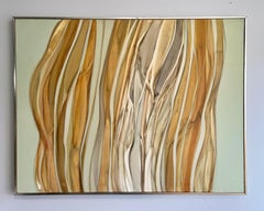 Large Signed Exhibited Abstract Expressionist Original Framed Oil Painting