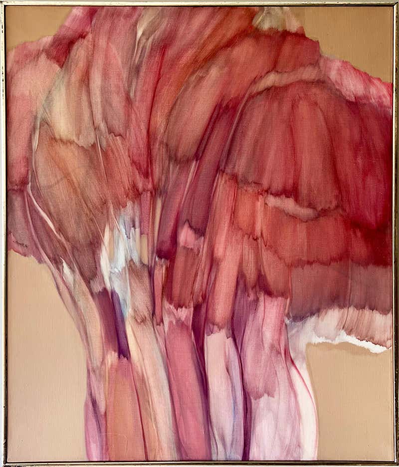 Fred Binder Samuelson - Mid Century Modern Abstract Expressionist ...