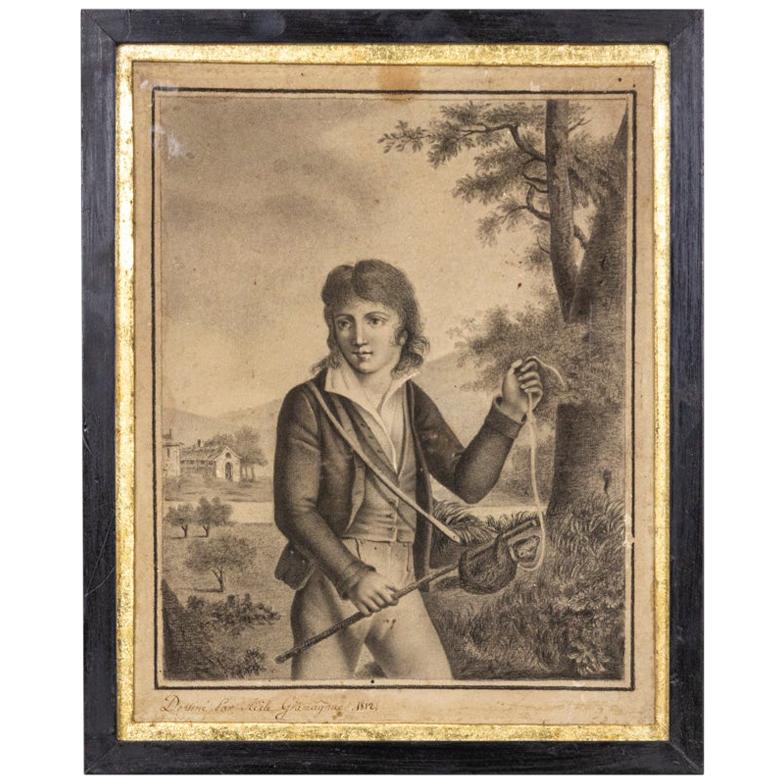 Adèle Gramagnac, Portrait of a Young Man, 1812