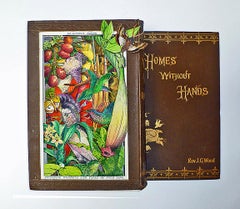 Homes Without Hands - Contemporary, Sculptured Book: Framed Mixed Media