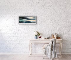 The Last Light by Adele Riley, Original seascape painting, Contemporary art