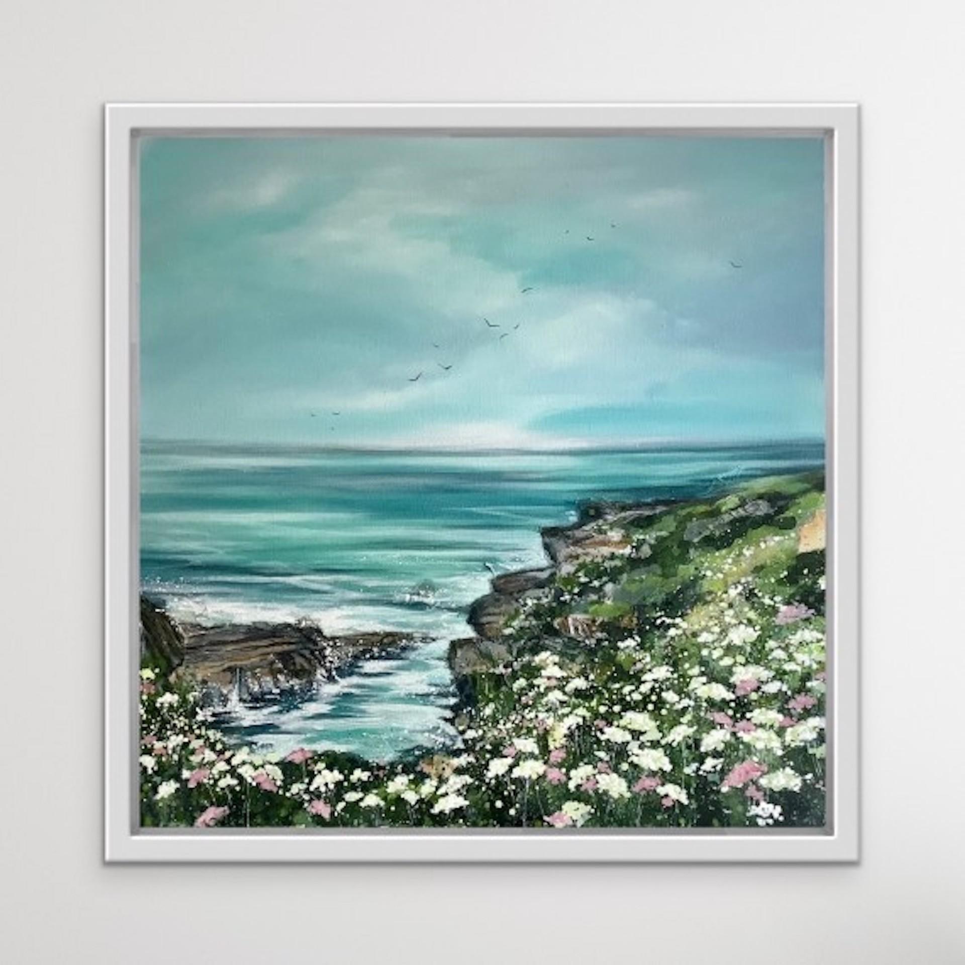 Aqua Tide [2021]
Original
Seascapes
Acrylic and acrylic inks on boxed canvas
Image size: H:60 cm x W:60 cm
Complete Size of Unframed Work: H:60 cm x W:60 cm x D:4cm
Framed Size: H:65 cm x W:65 cm x D:5cm
Sold Framed
Please note that insitu images