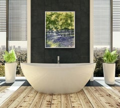 Adele Riley, Bluebell Walk, Original landscape painting