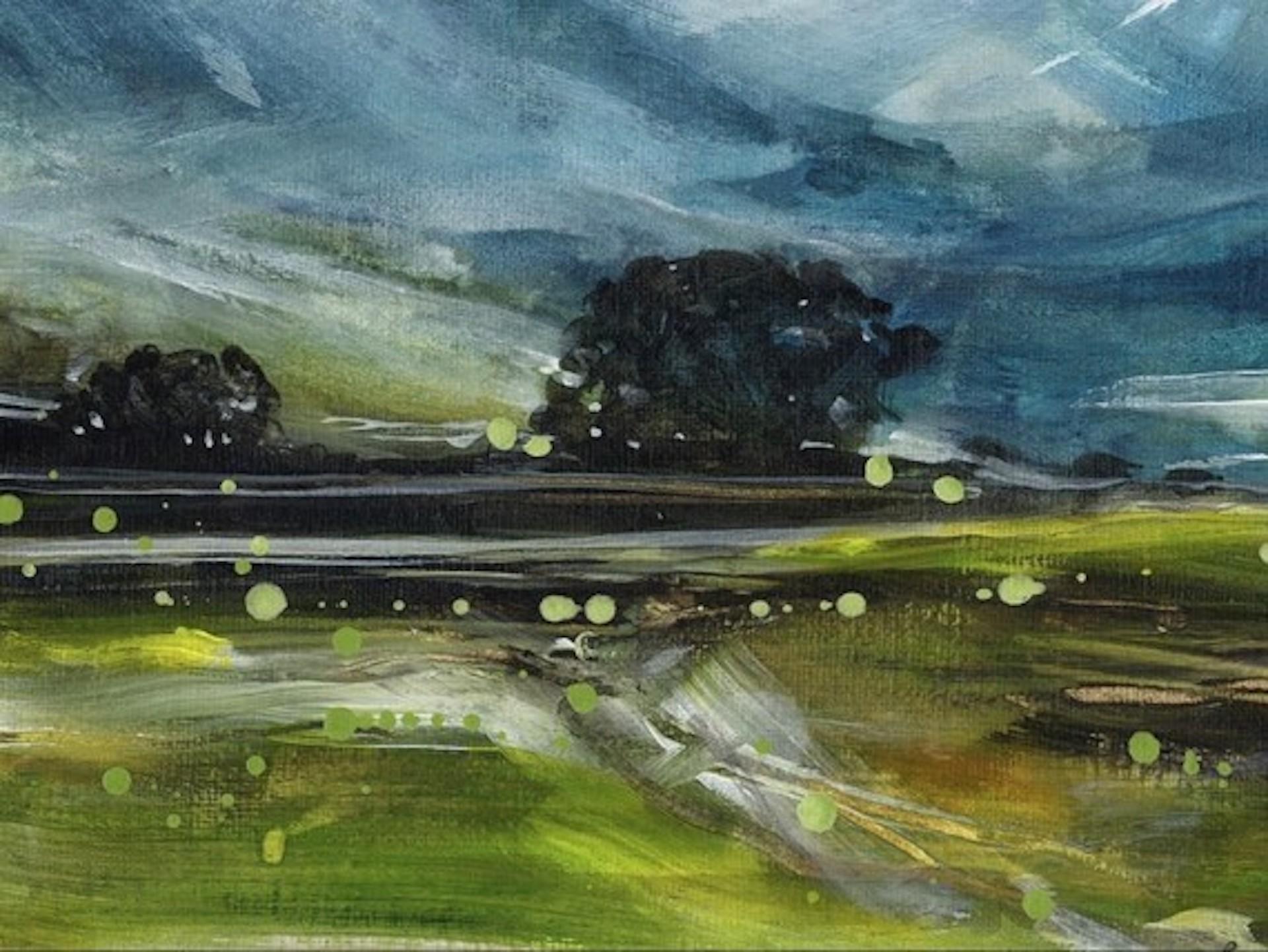 Adele Riley, Changing Clouds, Original Landscape Art, Contemporary Art For Sale 2
