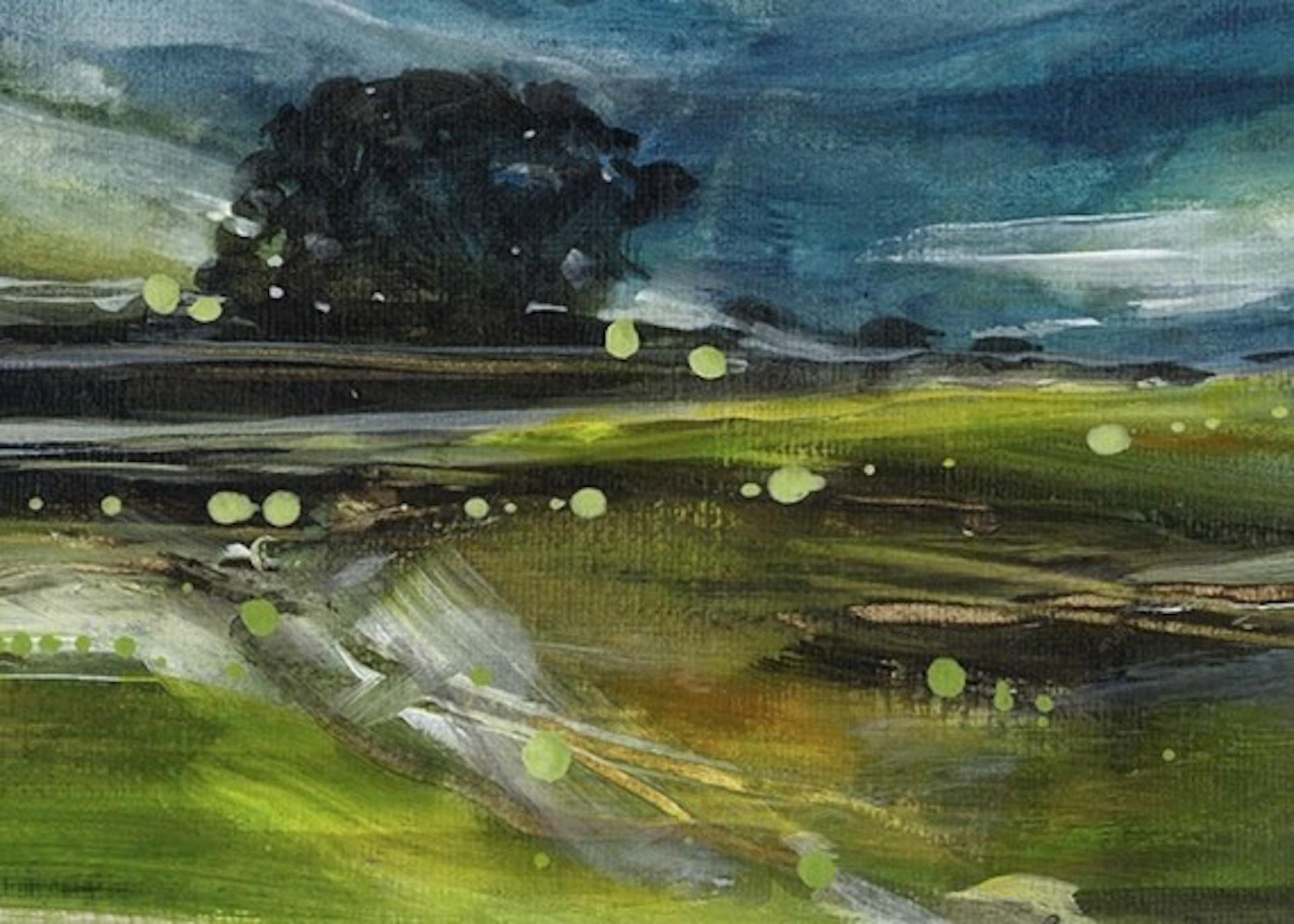 Adele Riley, Changing Clouds, Original Landscape Art, Contemporary Art For Sale 3