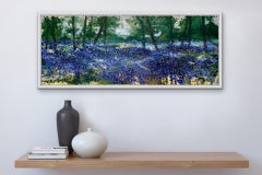 Adele Riley, Crepuscolo nel Wood Wood, Arte contemporanea del paesaggio, Arte a prezzi accessibili