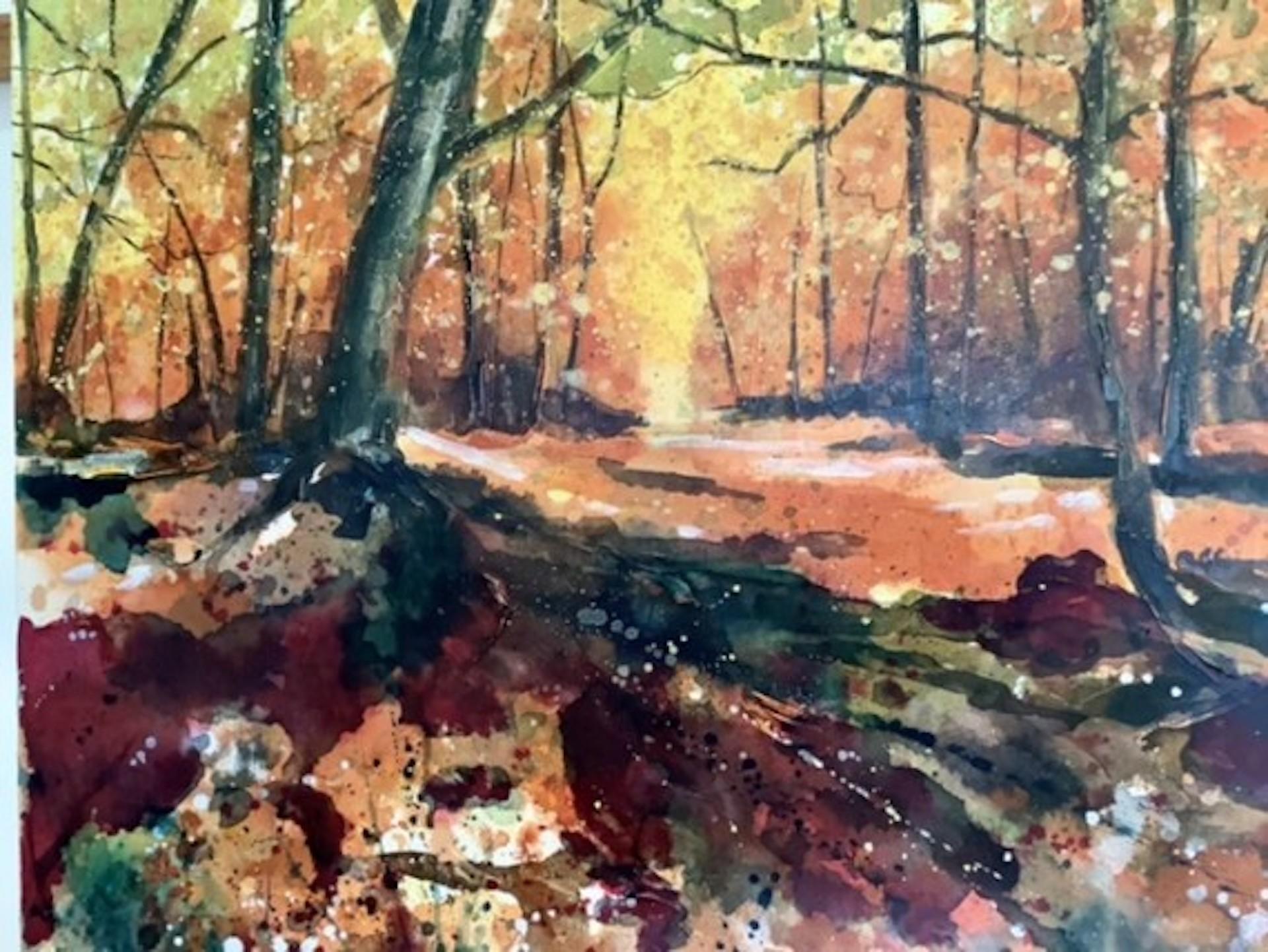 Adele Riley, Finding Tranquility, Zeitgenössische Kunst, Erschwingliche Original-Kunst