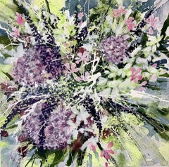 Adele Riley, Forever Yours, Contemporary Floral Art, Original Affordable Art