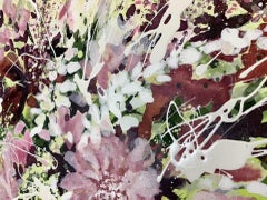 Adele Riley, Loves Hope, Contemporary Floral Painting, Original Art