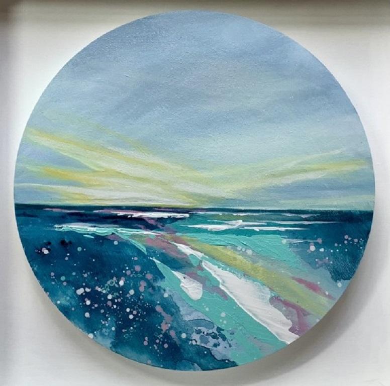 Adele Riley, Splintered Sun, Original landscape painting