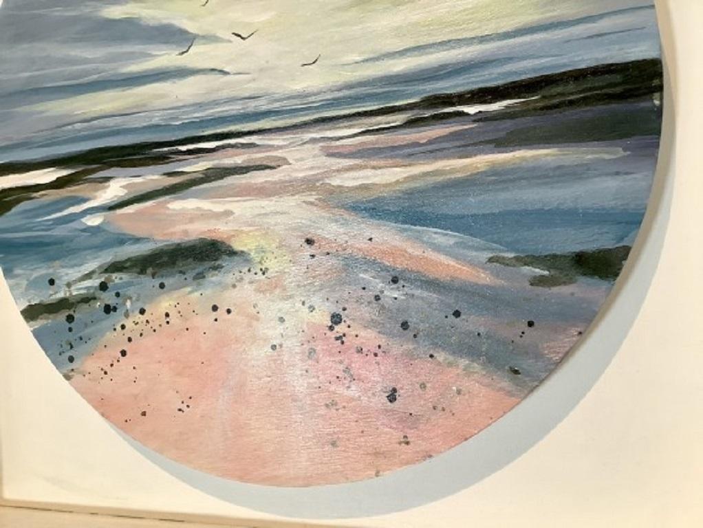 Adele Riley, Summer Breeze, Original seascape and landscape painting For Sale 1