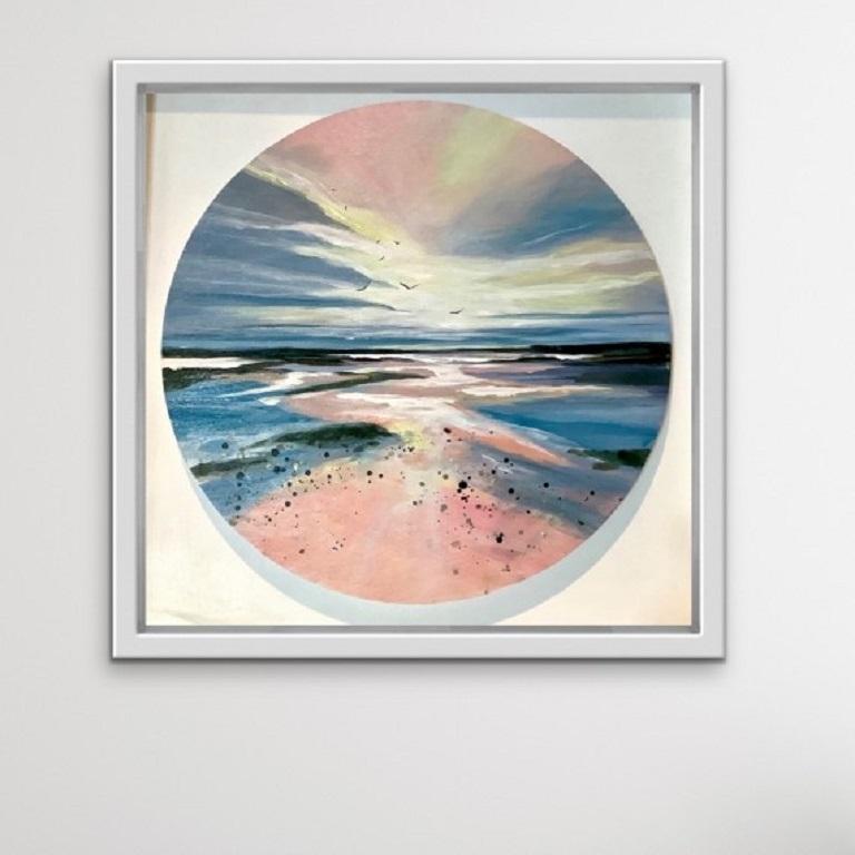 Adele Riley, Summer Breeze, Original seascape and landscape painting For Sale 3