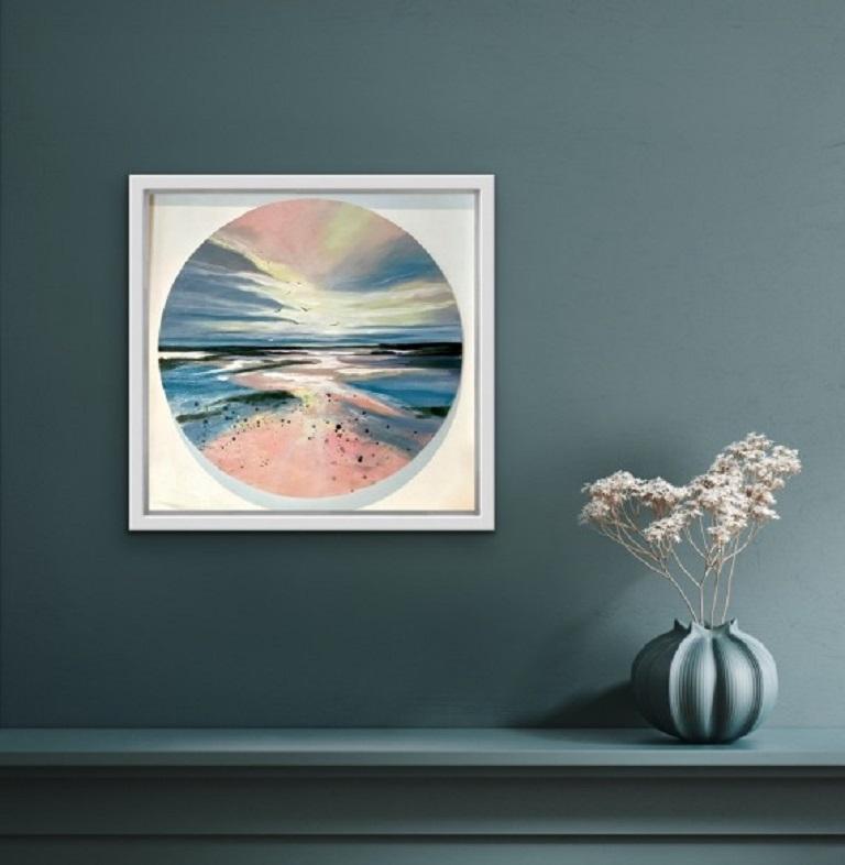 Adele Riley, Summer Breeze, Original seascape and landscape painting For Sale 5