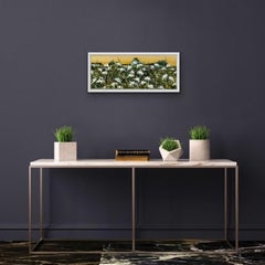 Adele Riley, Through the Cowparsley, Original floral landscape painting