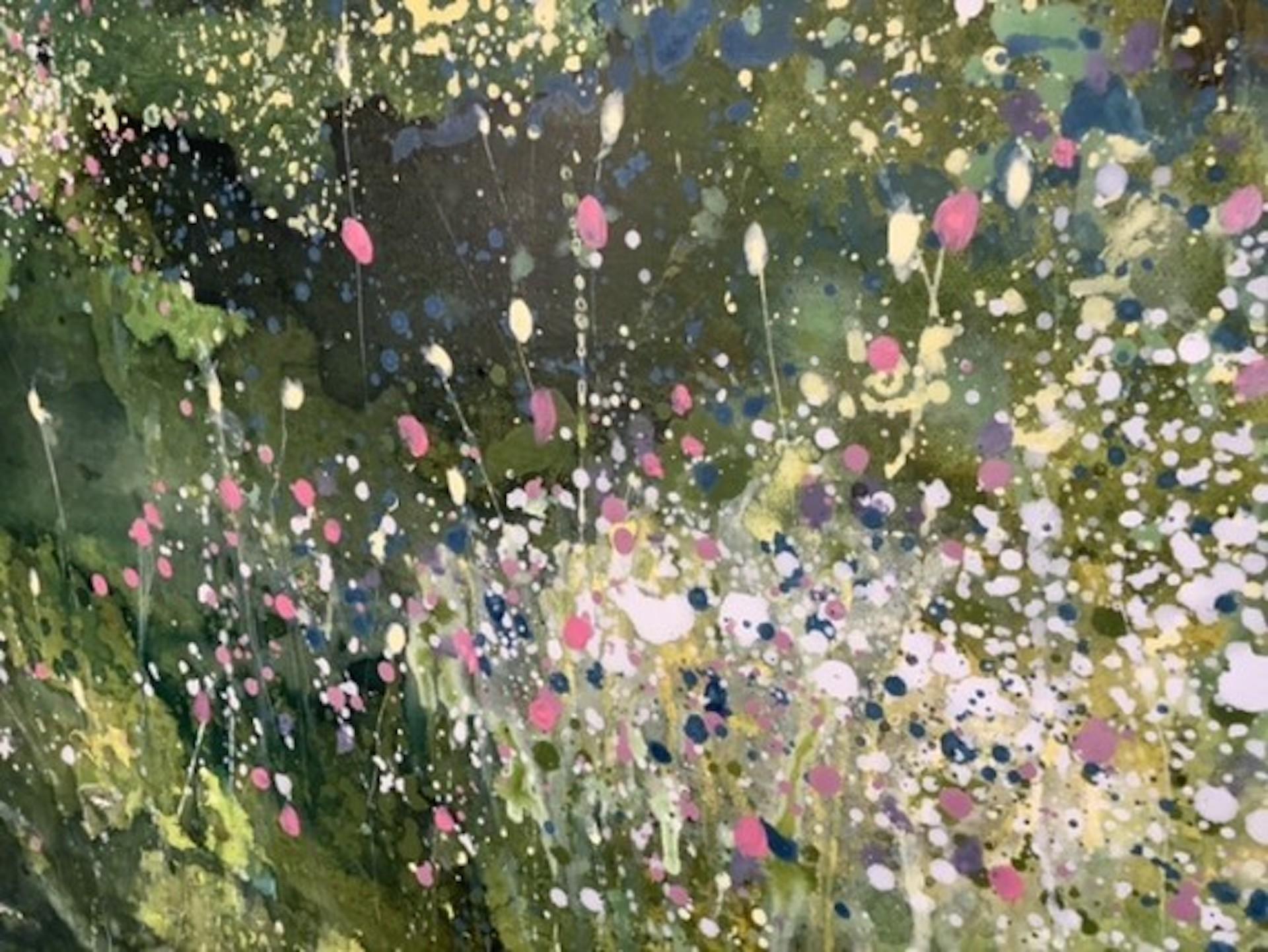 Adele Riley, Wildflower Wood, Contemporary Art, Affordable Original Painting For Sale 1