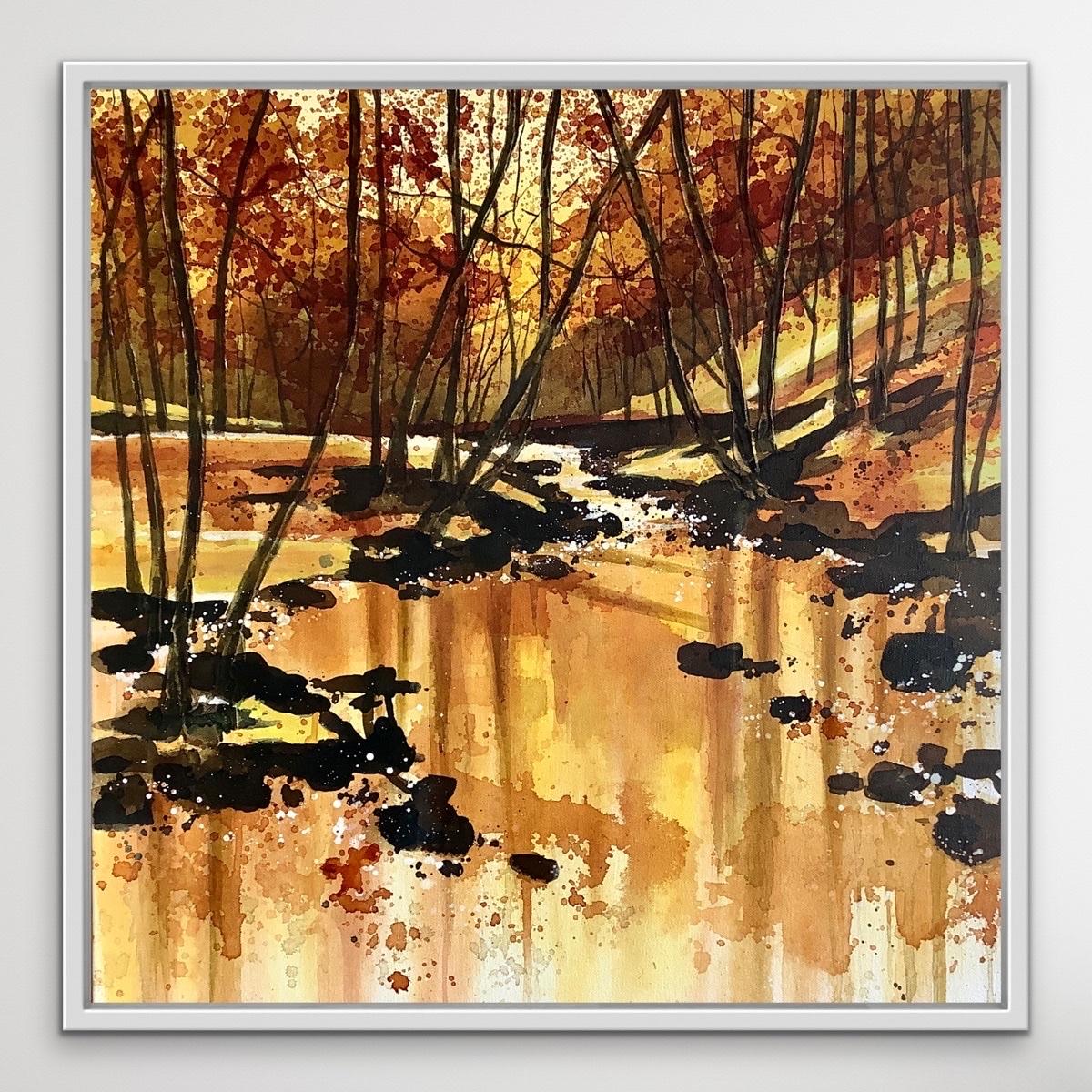 Mañana de principios de otoño - Painting Impresionista de Adele Riley