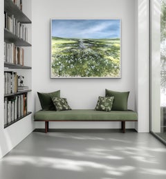 Field Of Wishes, Dipinto originale, Paesaggio, acrilico, arte contemporanea