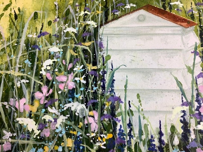 Adele Riley - Honey Bee's Dance, Contemporary Landscape Painting ...