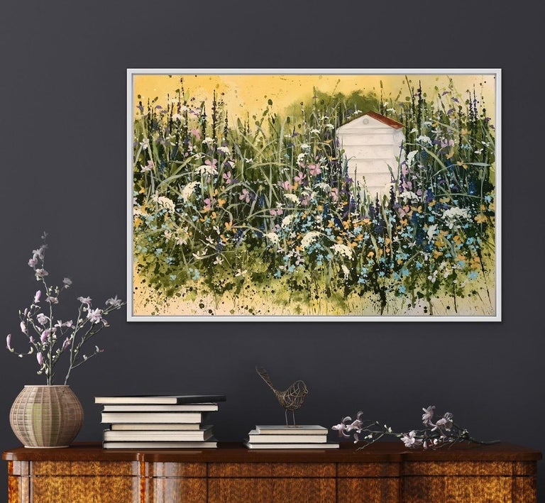 Adele Riley - Honey Bee's Dance, Contemporary Landscape Painting ...