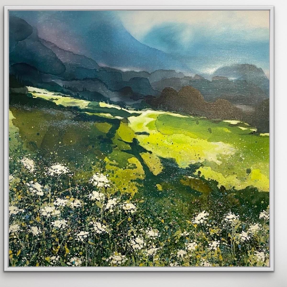 Light on the Fells - Painting by Adele Riley