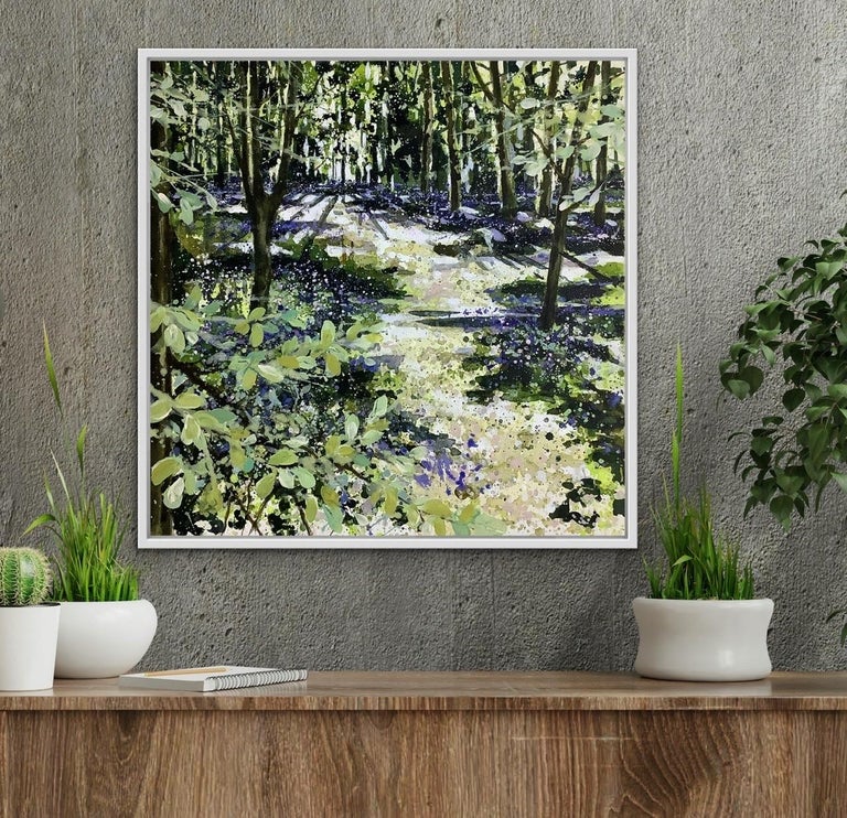 Adele Riley - The Shadows Draw Longer, Expressionist Style Landscape ...