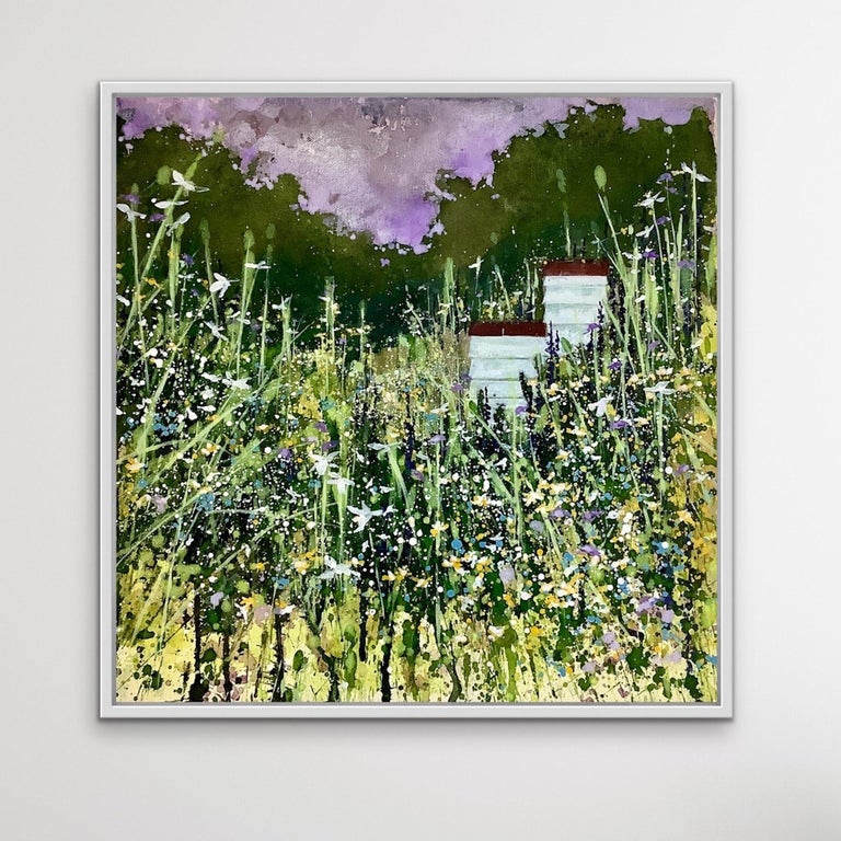 Adele Riley - Was that Thunder I Heard?, Original Impressionist Style ...