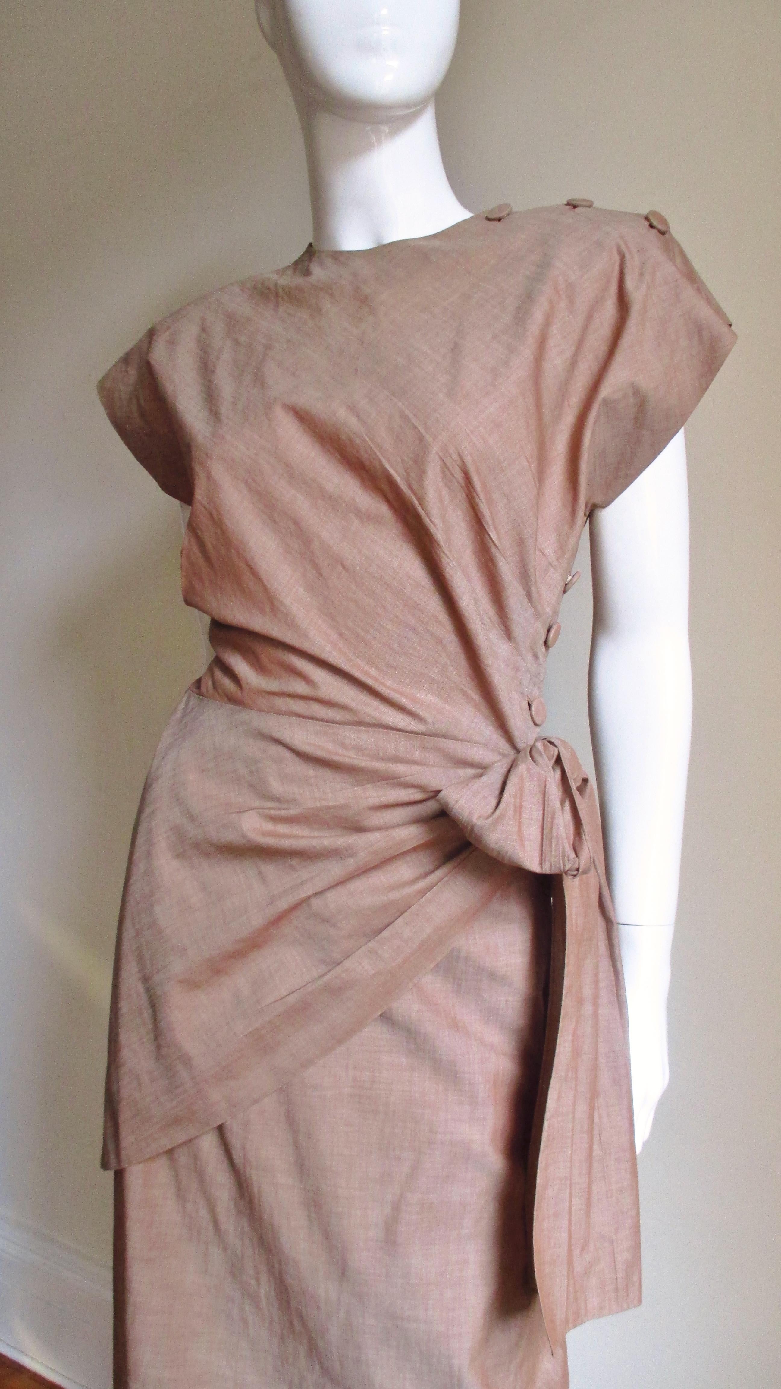 1940s skirt and top