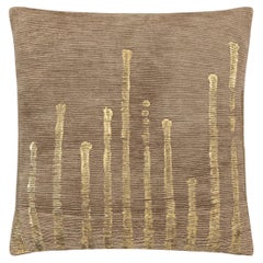 Adele Stone Gold Velvet Pillow