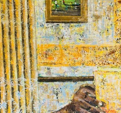 Detox - 21e siècle, Contemporain, Portrait figuratif, Impasto, Africain