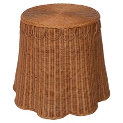 Tavolino Adeline in rattan miele naturale, arredamento moderno di Louise Roe