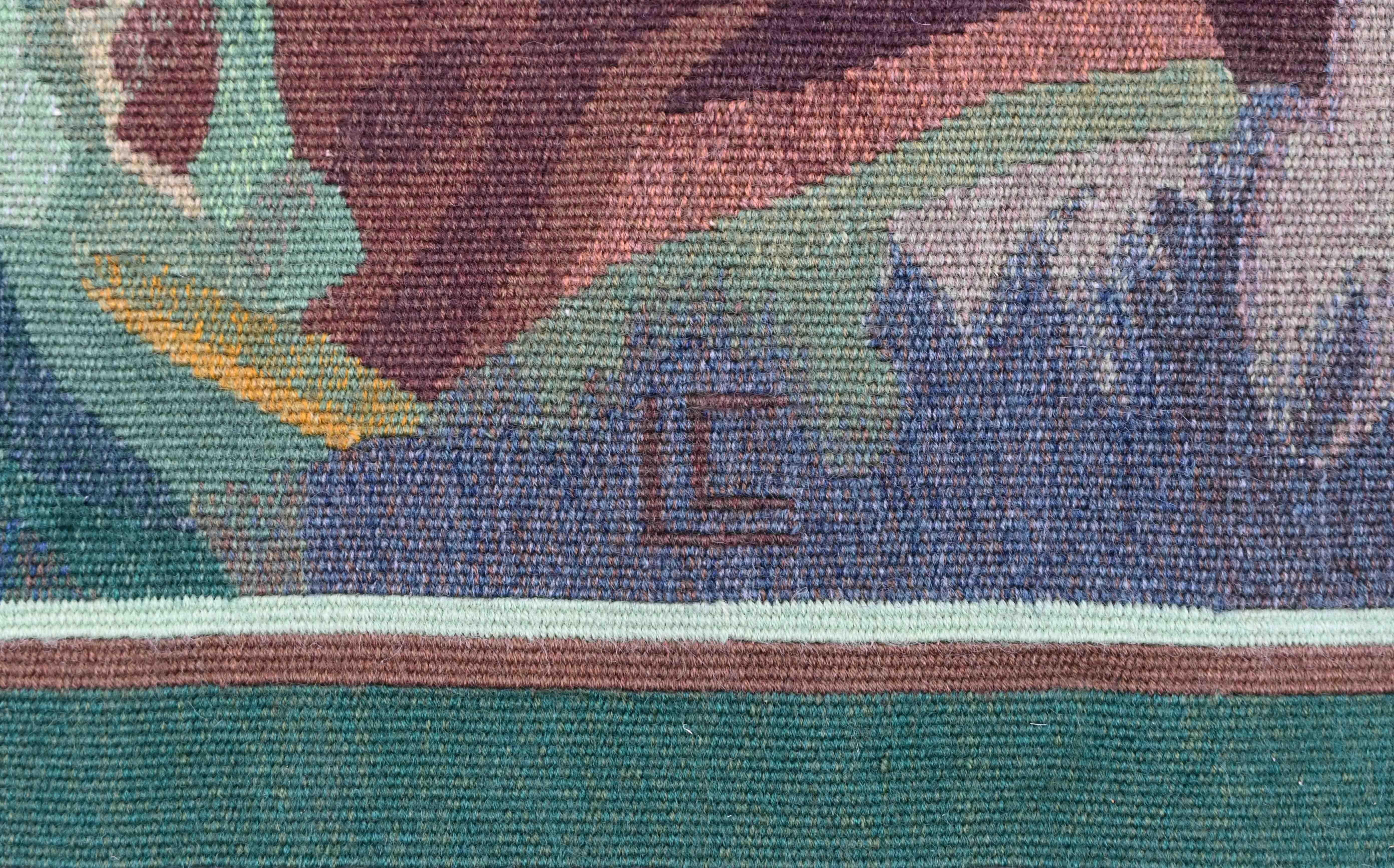 Adelyne Neveux, Las Margaritas - Tapiz de Aubusson francés, Atelier Legoueix - 1445 Francés en venta