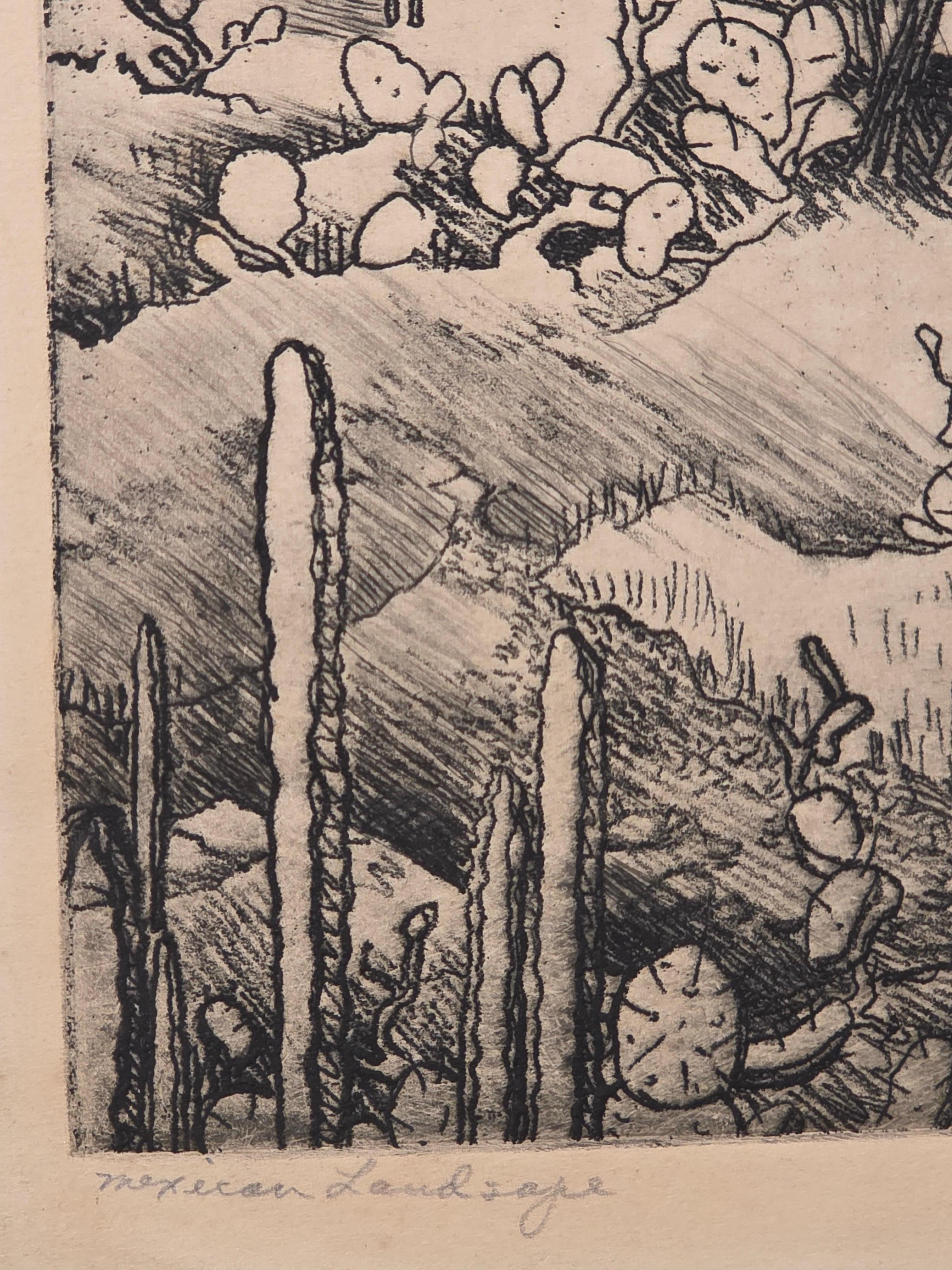 Adelyne S Cross Print Amerikanisch CIRCA 1940 im Angebot 2