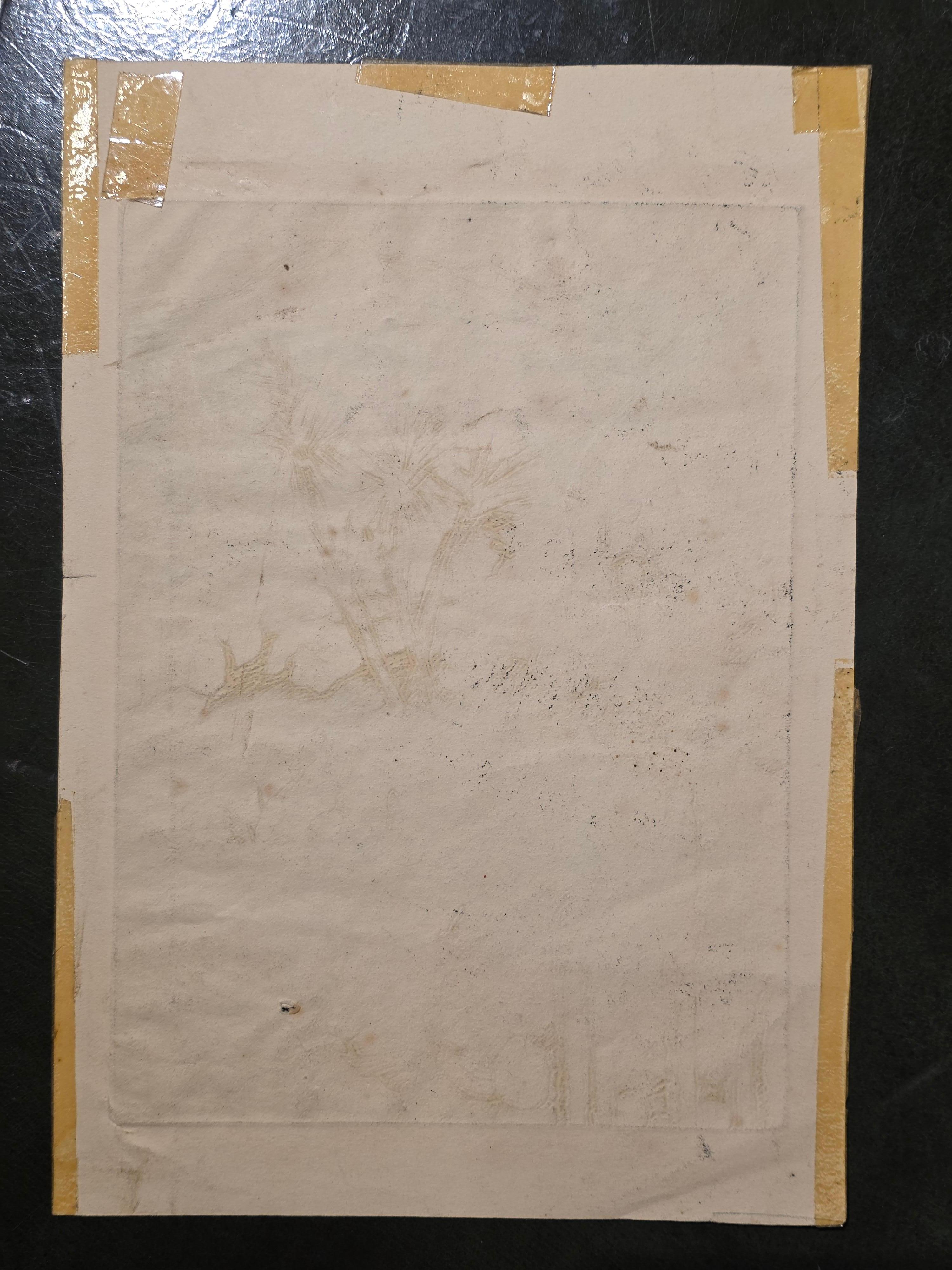 Adelyne S Cross Print Amerikanisch CIRCA 1940 (Handgefertigt) im Angebot