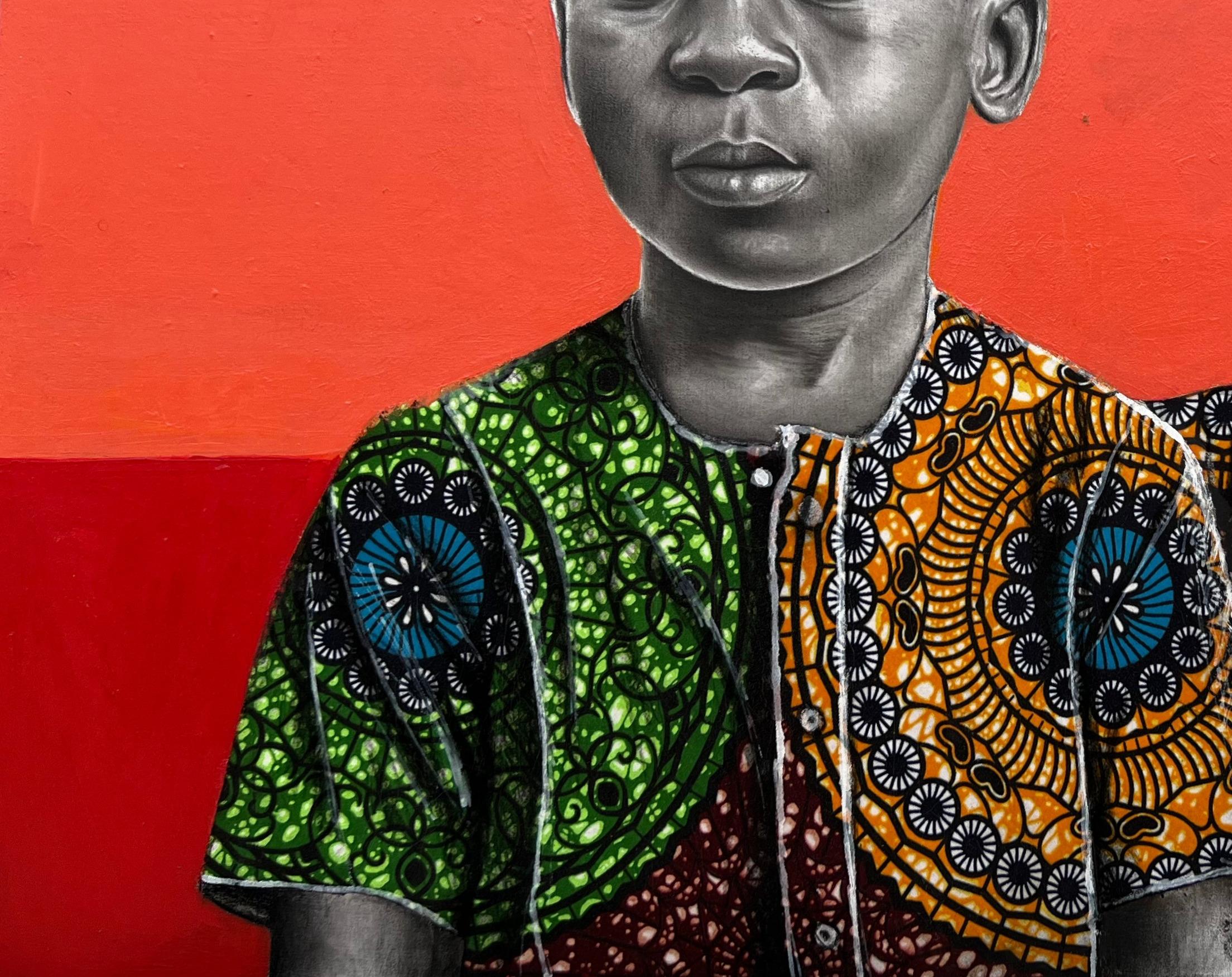 Fratelli - Portrait Painting Arancia di Ademola Clement Ajayi