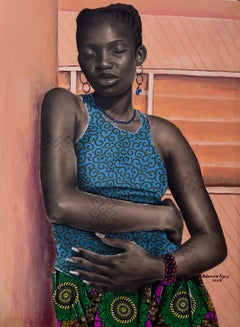 Paz Interior - Siglo XXI, Contemporáneo, Retrato Figurativo, África, Mujeres