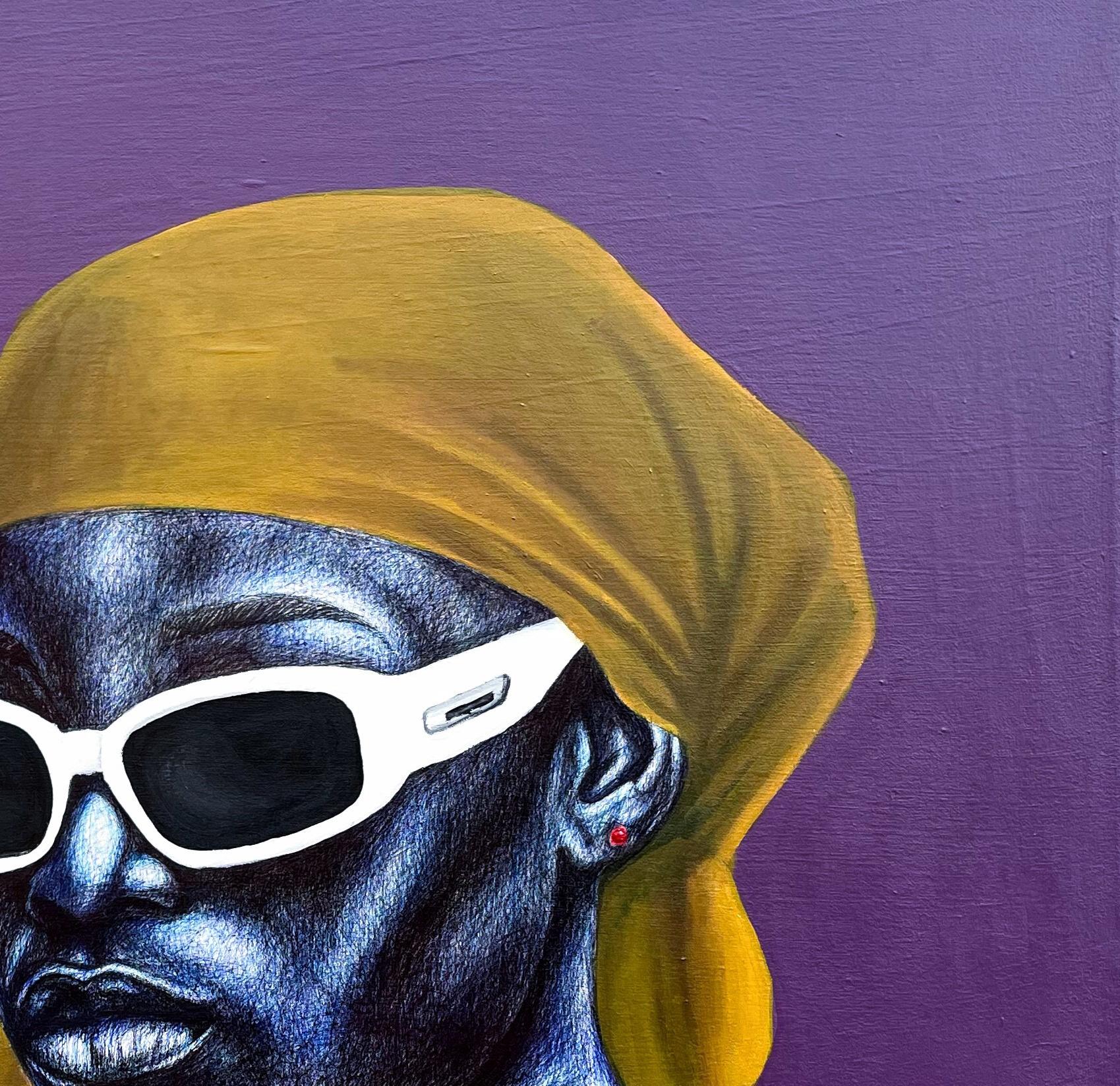Esther, Dopo la morte di mia madre - Painting Realismo di Adeniyi Joshua Adetayo