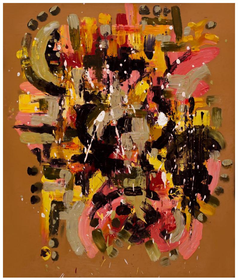 IRONIE DES LEBENS – Painting von Adeogun Babatunde Joseph