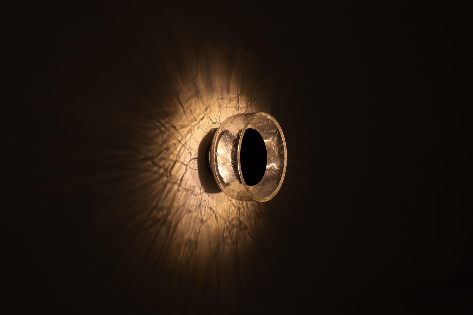 Modern ADesignStudio Crackle W1 Wall Light For Sale