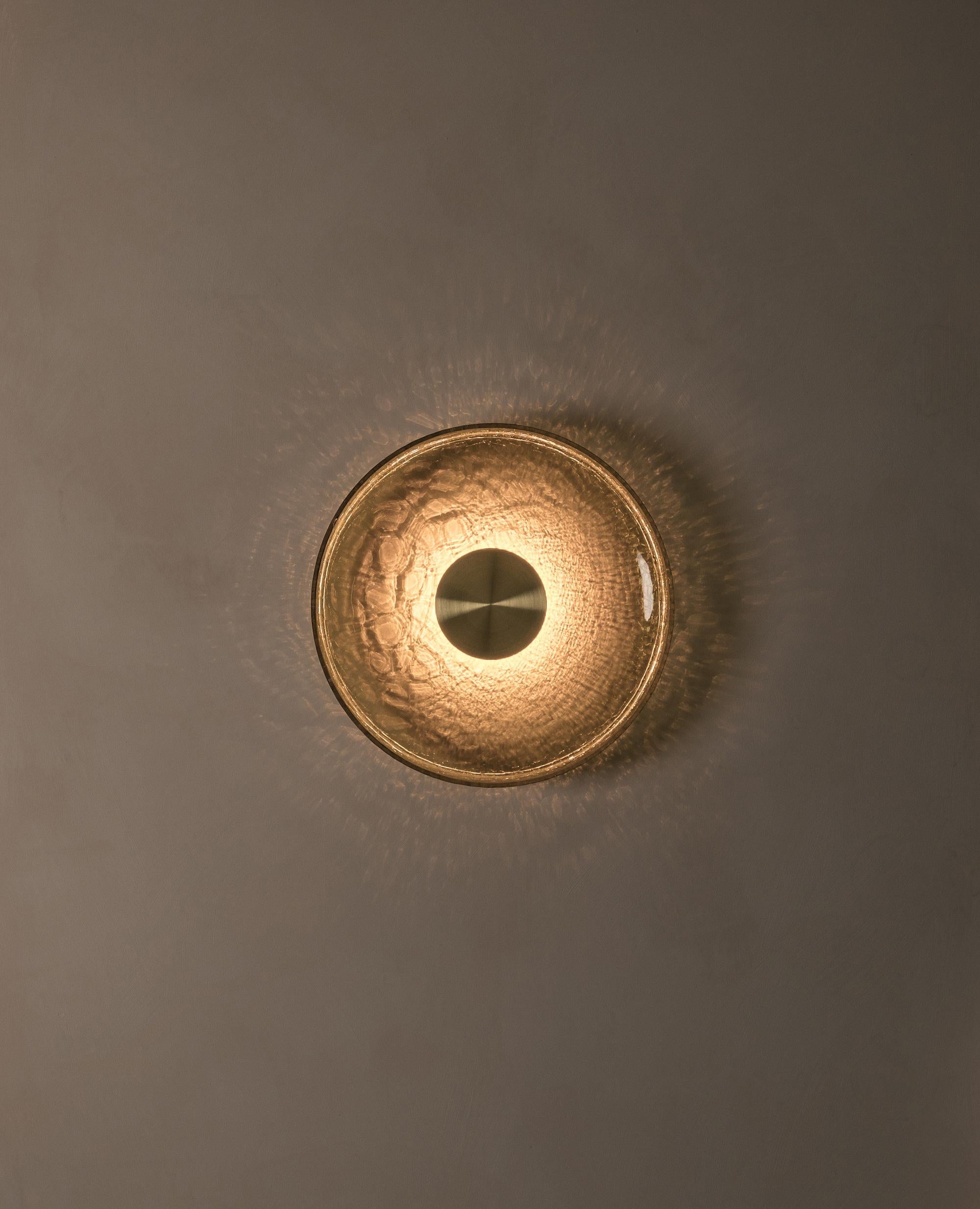 Modern ADesignStudio Crackle W4 Wall Light For Sale